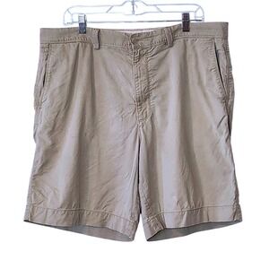 TOMMY BAHAMA‎ CASUAL GOLF SHORTS MENS 38 TAN COTTON TENCEL